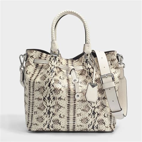 michael kors blakely snake bucket bag|Michael Kors blakely bag.